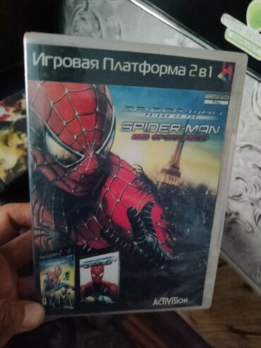 диск на ps2: Плейстейшн 2.продаю.1 диск спайдермен.карта памяти.64мб.2