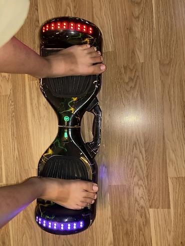 Giroskuterlər: Elektrikli hoverboard skuter - Təkərlər: alüminium diskli, rezin — 2