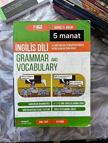 Məhsul: “İngilis dili – Grammar and Vocabulary” (Nərgiz R. Nəcəf, MRR lalafo.az -da Məhsul: “İngilis dili – Grammar and Vocabulary” (Nərgiz R. Nəcəf, MRR