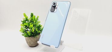 Poco: Xiaomi, Redmi Note 10 Pro, Б/у, 128 ГБ, цвет - Голубой, 2 SIM