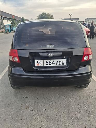 Унаа сатуу: Hyundai Getz: 2004 г., 1.1 л, Кол менен иштөөчү, Бензин, Хетчбек — 2