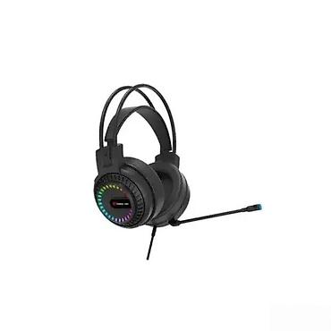 mini smart telefoni: Gejmerske slušalice sa mikrofonom i RGB osvetljenjem - Over‑ear — 2