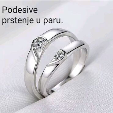 Prstenje: Set prstenja, Materijal: Cirkon — 7