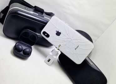 Apple iPhone: IPhone X, Б/у, 64 ГБ, Белый, Чехол, В рассрочку, 100 % — 2