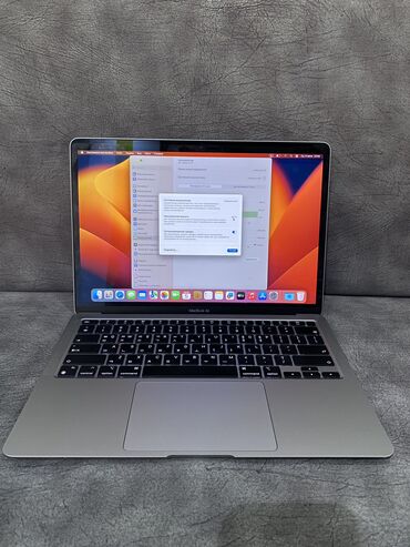 macbook air m1 16: Ноутбук, Apple, 8 ГБ ОЗУ, Apple M1, 13.3 ", Б/у, Для несложных задач, память SSD