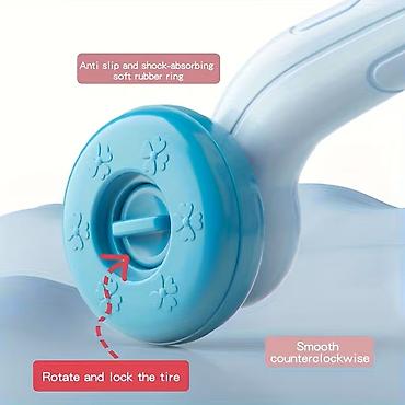 Guralice za bebe: Guralica za bebe Lav NOVO - ROZE ili PLAVA Guralica hodalica za bebe — 5