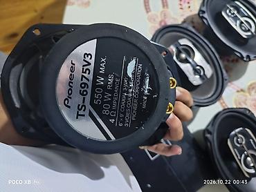 komp: Pioneer avtomobil akustik dəsti - 4 ədəd Pioneer 6x9 düym koaksial — 5