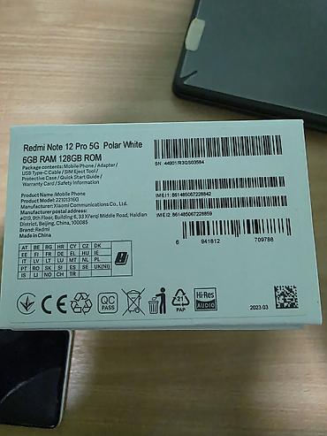 Xiaomi: Prodajem tel redmi note 12 pro plus 5g sa 6 gb ram i 128 gb memorije — 3