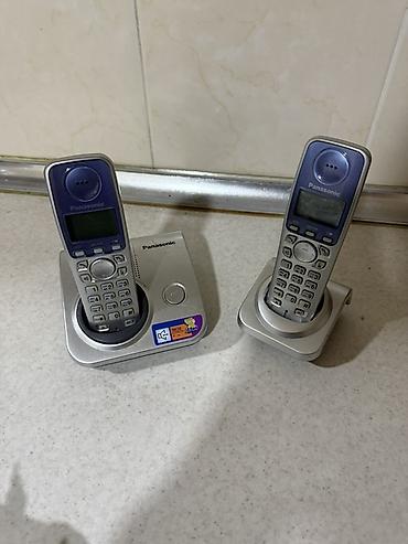 Panasonic simsiz ev telefonu dəsti - Model: Panasonic DECT simsiz