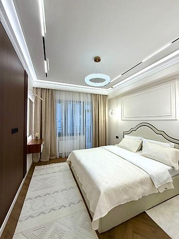 3комнаты: 3 комнаты, 89 м², Асанбай мкр Элитка, 6 этаж, Дизайнерский ремонт — 1