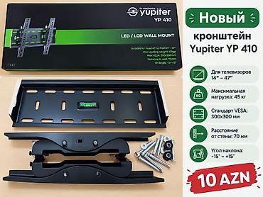 Yupiter YP 410 divar üçün TV kronşteyni - LED/LCD televizorlar üçün