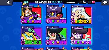 braw stars: (real aliciya endirim )Brawl Stars hesabı – tam paket, yüksək — 6