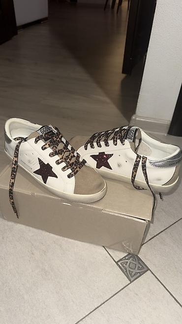кеды пума женские: Кроссовки, 40, Golden Goose, Новый, цвет - Белый, Самовывоз — 5