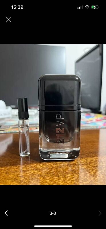 арабская парфюмерия: Продаю 5ml оригинального зимнего парфюма- Carolina Hererra 212 Vip