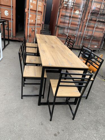 Столы и стулья для кафе: Стол и стул для кафе, Новый, Платная доставка, Самовывоз — 3