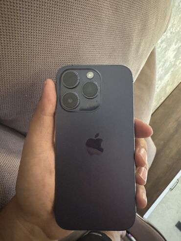 разблокировка iphone цена: IPhone 14 Pro, Колдонулган, 128 ГБ, Заряддоочу түзүлүш, Коргоочу айнек, Каптама, 85 %