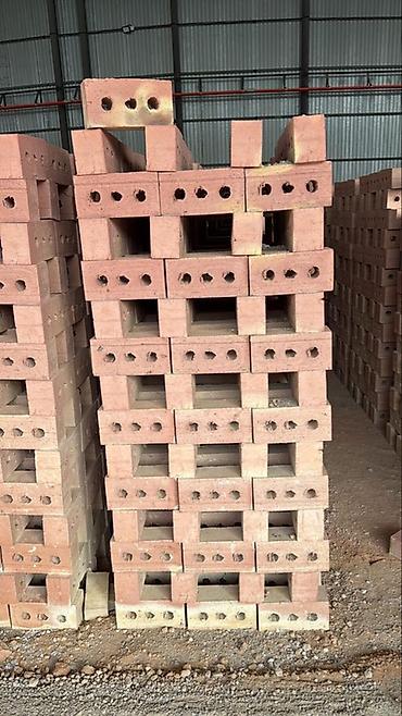 Строительный кирпич: Жженый кирпич, Полублок, 250×120×90 — 14