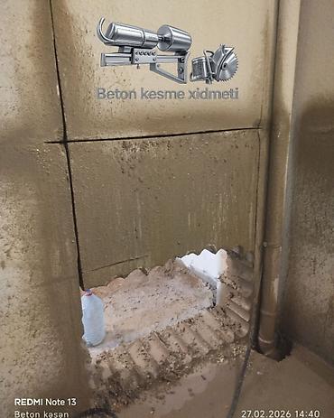 Beton işləri: Vüqar Usta | Beton Kəsmə və Karot Xidməti - Bakı, Sumqayıt və Qarabağ — 29