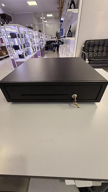 Соода жабдуулары: Денежный ящик AW-CD410, цвет черный. - Габариты: Ш 41 см × Д 41,5 см — 10