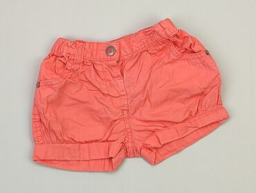 czapka pomarańczowa: Shorts, 9-12 months, condition - Good