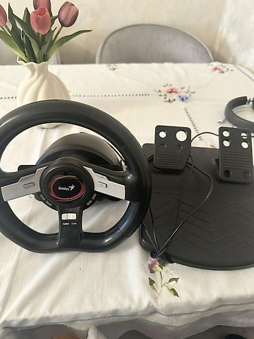 Genius yarış sükanı və pedallar dəsti - Marka/model: Genius sükan +