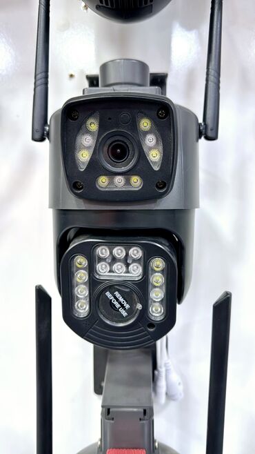 gizli kameralarin qiymeti: Simsiz Wifi ptz 2 kamera 360° 8mp/4K Çöl səraiti ücün matorlu 2