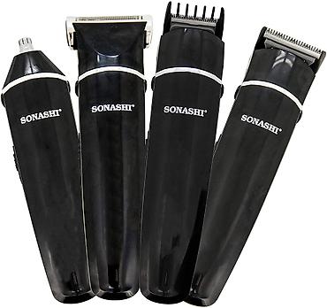 saç maşınları: Sonashi 1014U - Trimmer dəsti 7n1 ⚙️Məhsulun xüsusiyyətləri:⬇️ Çox — 6
