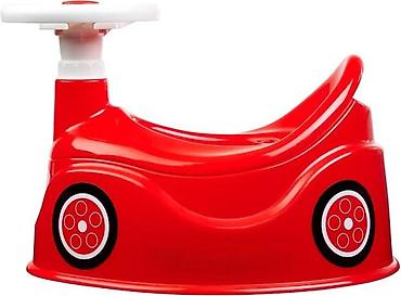 Ostali dečiji nameštaj: BIG Baby Potty – noša u obliku autića, crvena - Zabavan dizajn sa — 7