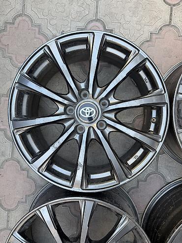 r17 honda: Литые Диски R 17 Toyota, Комплект, отверстий - 5, Б/у — 4