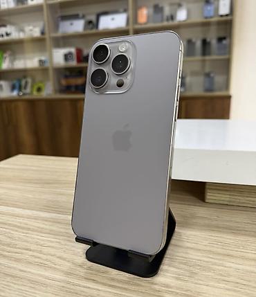 irsad telecom iphone 11 pro: IPhone 15 Pro Max, 256 GB, Natural Titanium, Zəmanət, Simsiz şarj, Face ID — 1