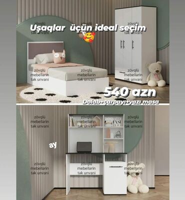 Sifarişlə yataq dəstləri: *Yataq otağı dəsti*. Sifarişlə hazırlanır *qiymət 650 azn* Rəng — 9