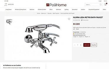 Slavine: Retro slavina za lavabo – Jacob Delafon “Louise”, hrom - Tip — 18