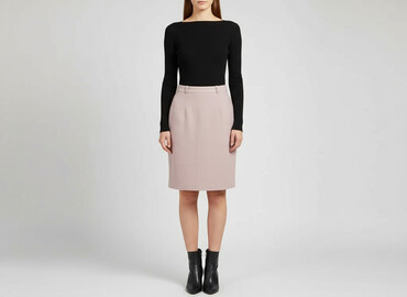 spódnice sliczna spódniczka ołówkowe midi zamek 4 kolory: Women`s skirt, size M