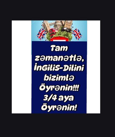 Repetitorlar: Xarici dil kursları