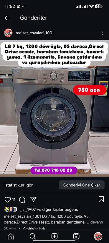 Paltaryuyan maşınlar: Paltaryuyan Anbardan satiş.Qimətlər aşagida qeyd olunub.Ünvana — 146