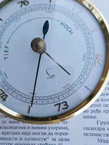 Džepni satovi: Starinski Analogni Barometar LUFFT Nemačka. Za praćenje atmosferskog — 2