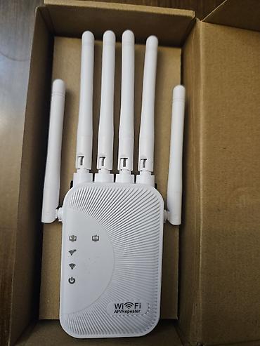 wifi ap repeater: Wi‑Fi Siqnal Gücləndirici / AP Repeater (Model: U035) - 6 ədəd xarici — 1