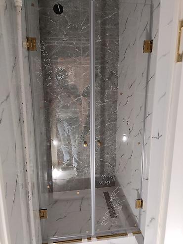 Душевые перегородки и ограждения: Душевые кабины в Бишкеке душевая перегородка стеклянные — 18