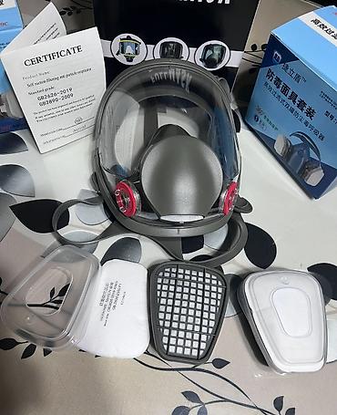 Спецодежда: Респираторные маски #противогаз #Маска с фильтрами #многоразовые маски at lalafo.kg — 9 Спецодежда: Респираторные маски #противогаз #Маска с фильтрами #многоразовые маски — 9