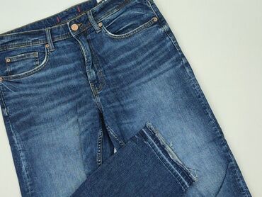 spodnie biale stradivarius: Zara, Jeansy damskie, rozmiar L