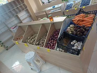 Оборудование для магазинов: Meyvə-tərəvəz mağazası üçün tam vitrin və avadanlıq paketi - — 8