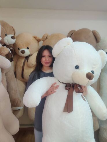 Игрушки: 🧸Мишка 160см 🔥🔥🔥 Бесплатная доставка! 🧸60 см 1000 сом (Бесплатная — 4