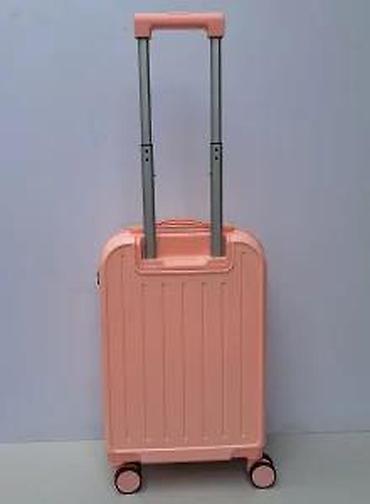 Putni koferi i torbe: Kofer na točkićima – ružičasta/losos nijansa, kabinski format - Tvrda — 16