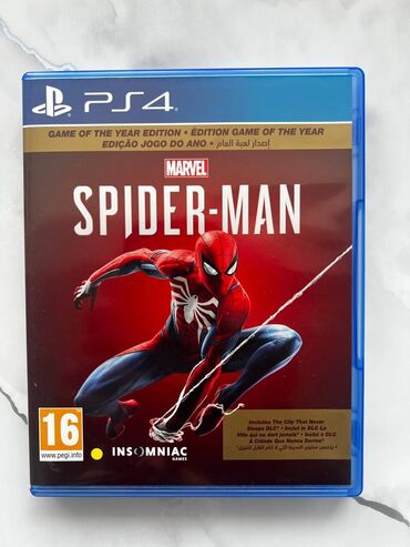 диск человек паук: Продаю Marvel Spider-Man goty ps4