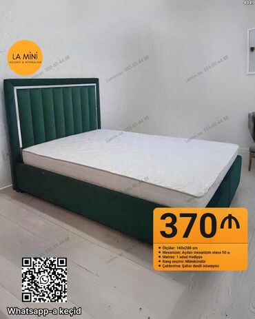 кресло кровать: Yataq dəsti – La Mini (Laconic & Minimalism) - Ölçü: 160×200 sm -