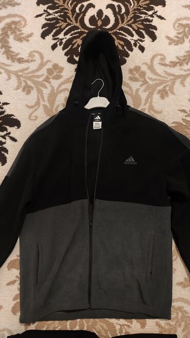 стильная одежда больших размеров для женщин: Мужской спортивный костюм, 3XL, Adidas, Новый, цвет - Черный, Самовывоз, Бесплатная доставка, Платная доставка