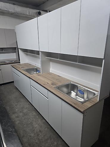 silver kitchen: Кухонный гарнитур модульный, современный дизайн. Характеристики: - — 1