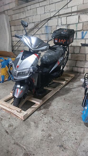 Mopedlər,skuterlər: Elektrik skuter – KING K60 - Gümüş/rəngli korpus, idman üslublu — 4