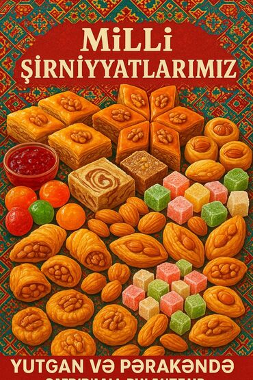tut behmezinin qiymeti: Milli şirniyyatlar toplusu – toplu və pərakəndə satış Tərkib və