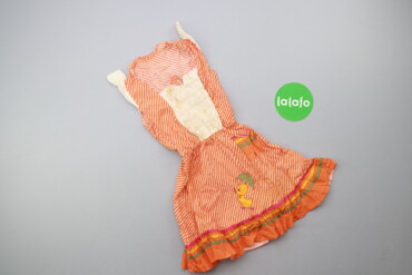 Дитяча сукня у смужку з дизайном Довжина: 56 см Ширина плечей: 21
